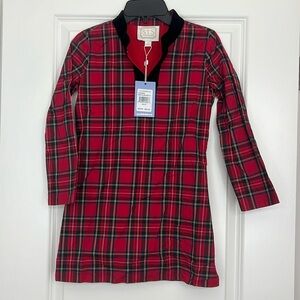 NWT 🎄Kids Red Plaid Tunic